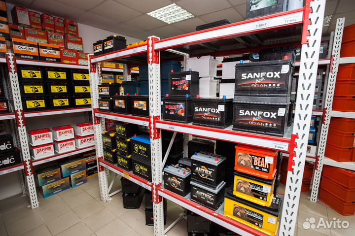 Аккумулятор 6-ст 100 Bars на рамный внедорожн