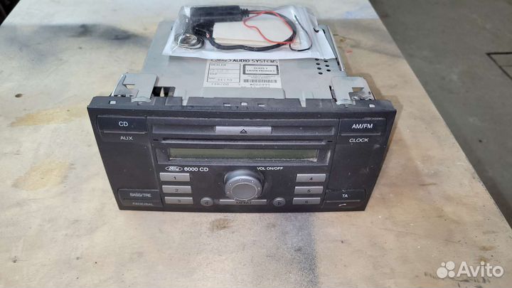 Автомагнитола Ford 6000 2din +блютуз