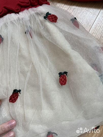 Платье для девочки 90