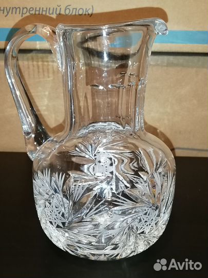 Хрустальный кувшин СССР