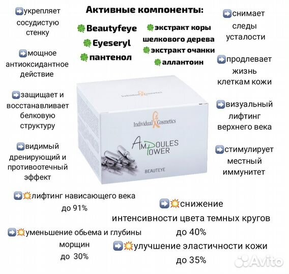 Концентрат для кожи вокруг глаз