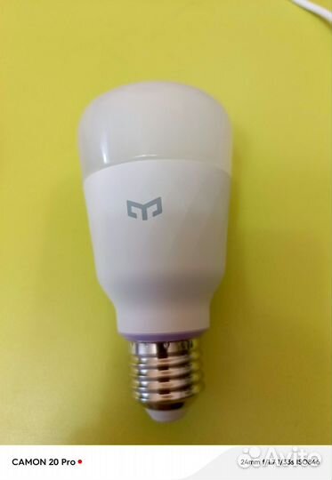 Yeelight SMART LED bulb w3 (multicolor) лампа