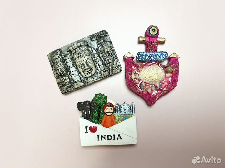 Магниты на холодильник Италия Швейцария Мексика