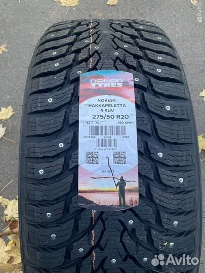 Nokian Tyres Hakkapeliitta 9 SUV 275/50 R20 113T