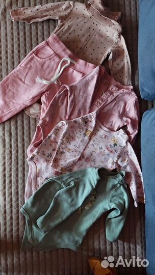 Детские вещи пакетом 68-74 на девочку