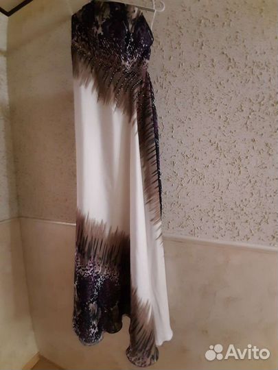 Платье со стразами