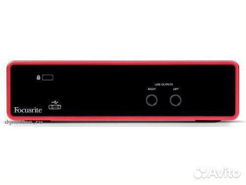 Focusrite Scarlett 2i2 3rd Gen аудио интерфейс USB