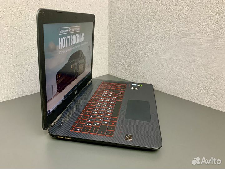 Игровой ноутбук HP omen/FullHd/core i5/GTX-1050