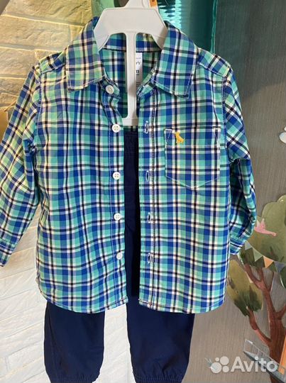 Рубашка и брюки Carter's