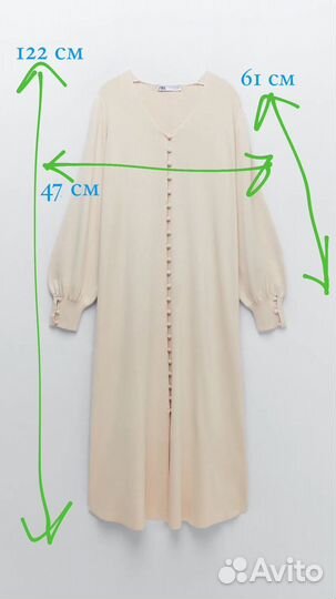 Платье zara M миди весна/лето