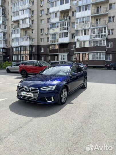 Audi A4 2.0 AMT, 2019, 82 949 км