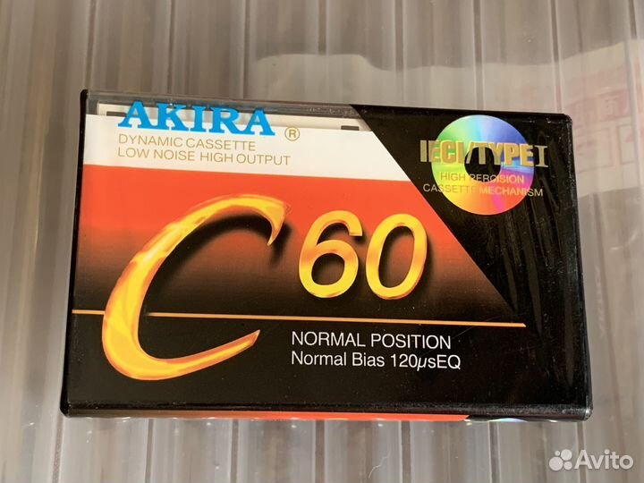 Аудиокассета новая