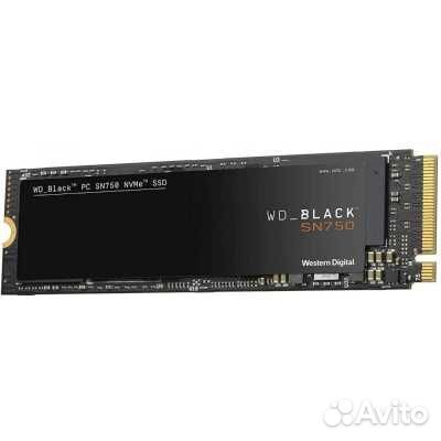 SSD диск WD Black SN750 4Tb WDS400T3X0C - новый