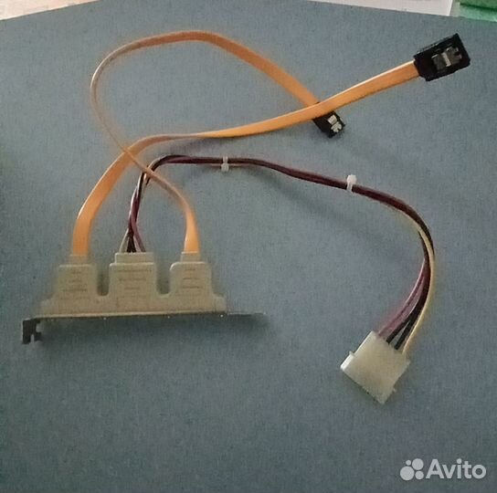 Внешний блок подключения SATA и питания