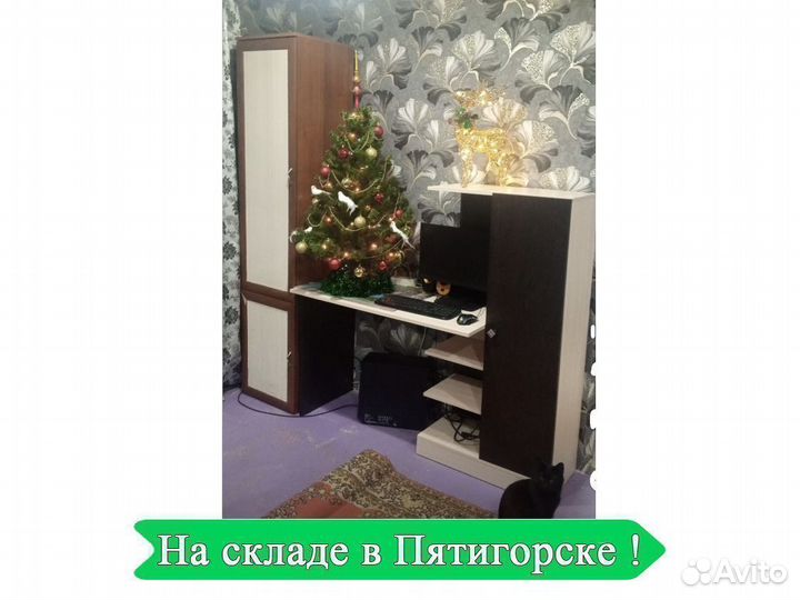 Компьютерный стол со шкафом