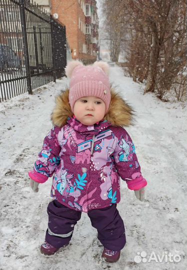 Зимний костюм на девочку