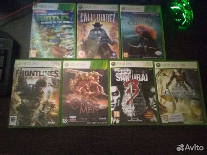 Продаю игры на xbox и xbox 360