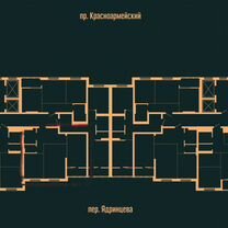 3-к. квартира, 81,3 м², 5/25 эт.