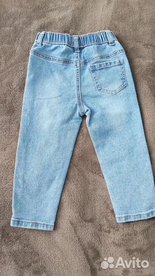 Джинсы на девочку 80 86