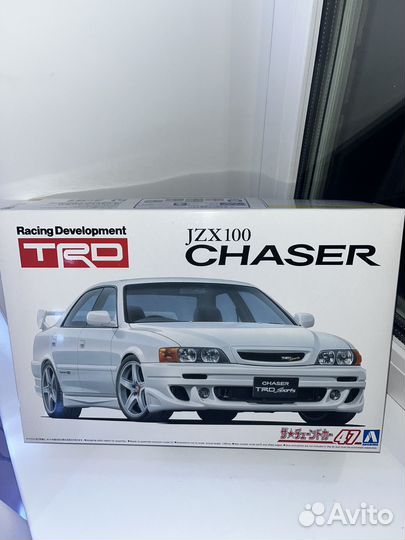 Сборная модель Toyota Chaser jxz100 aoshima 1/24