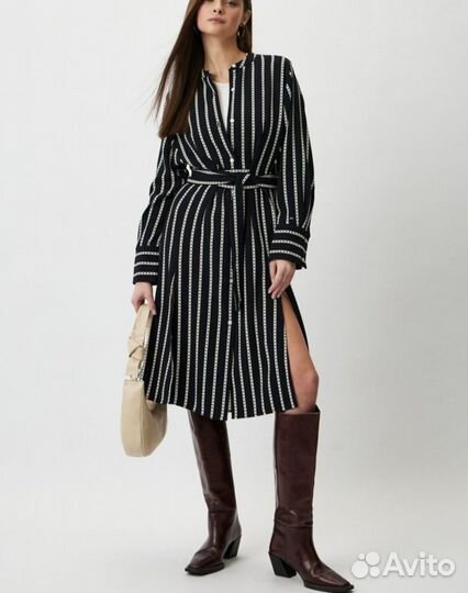 Платье рубашка женская длинная