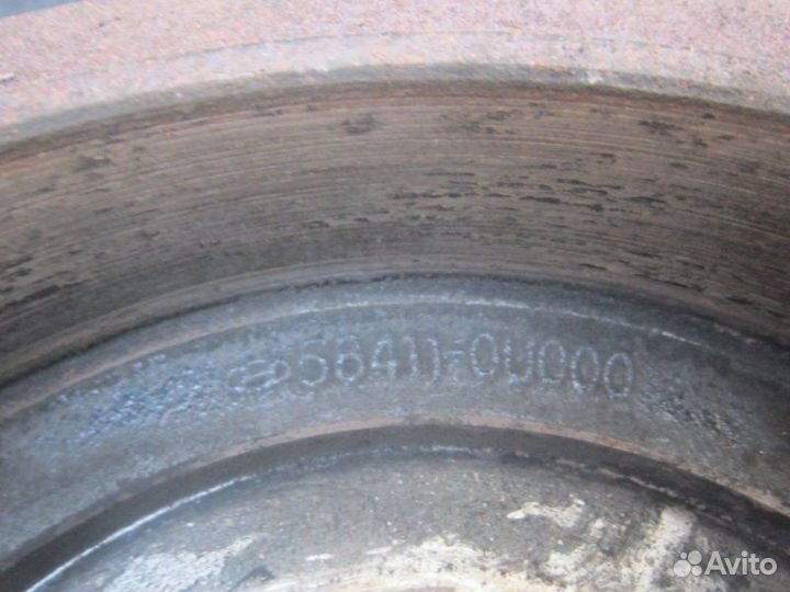 Барабан тормозной задний Hyundai Solaris HCR G4FG