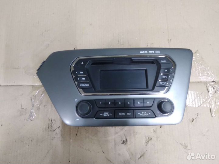 Магнитола штатная kia rio 3