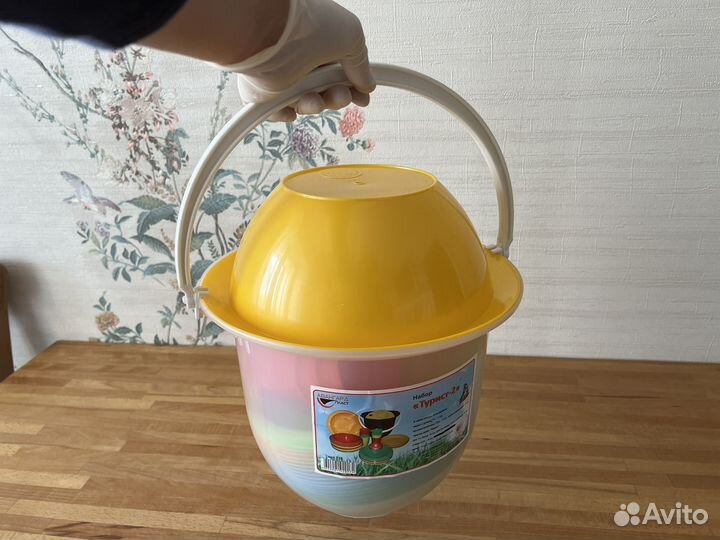 Набор туриста в ведре