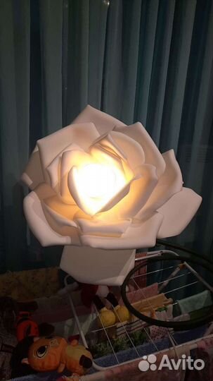 Торшер напольный роза