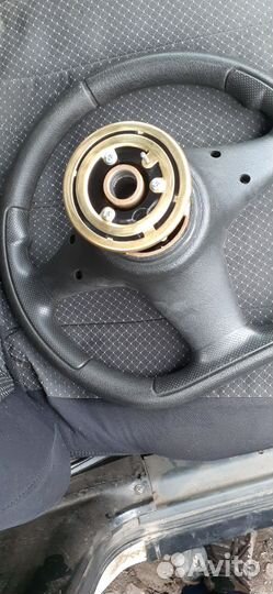 Спортивный новый руль ваз 2110