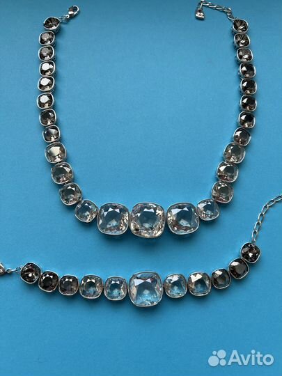 Swarovski колье и браслет