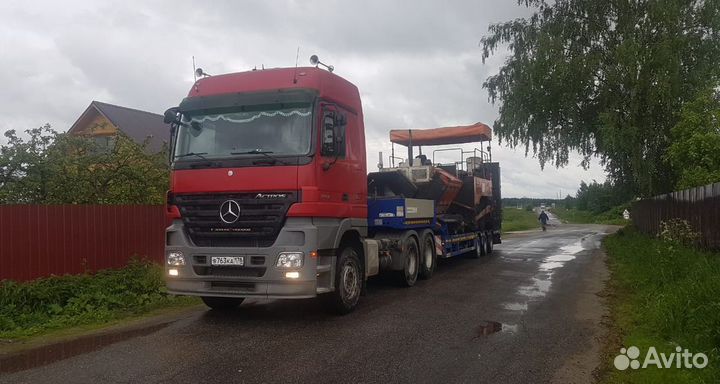 Аренда трала перевозка негабаритных грузов