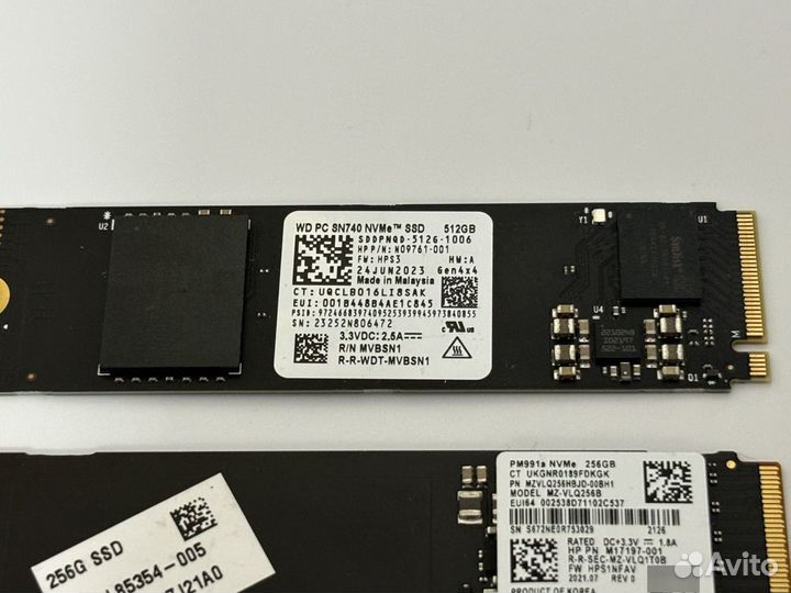 SSD M2 NVMe 512gb, 256gb
