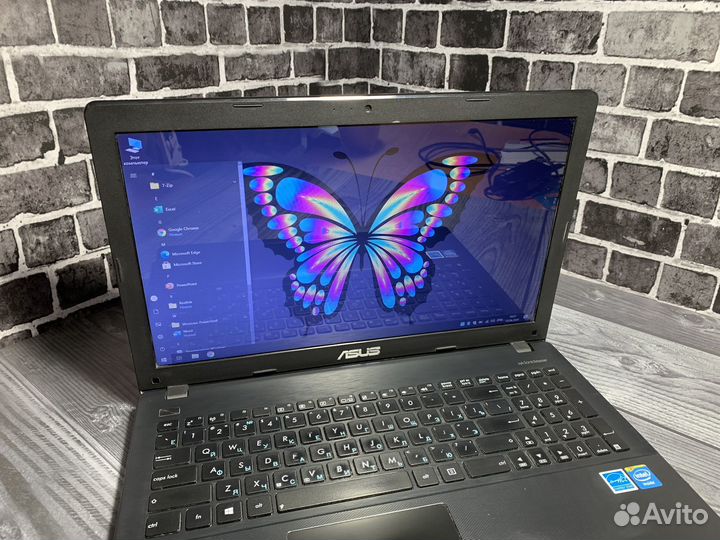 Ноутбук Asus intel/4gb/ssd