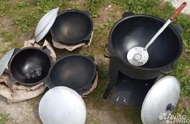 Казан чугунный