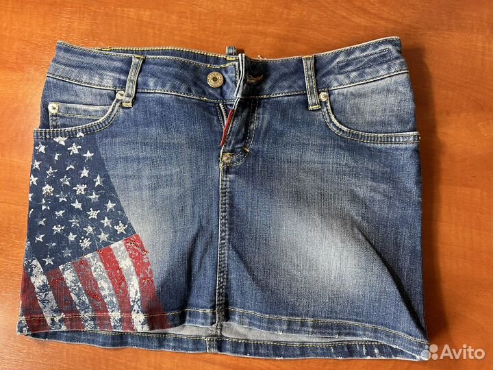 Юбка джинсовая