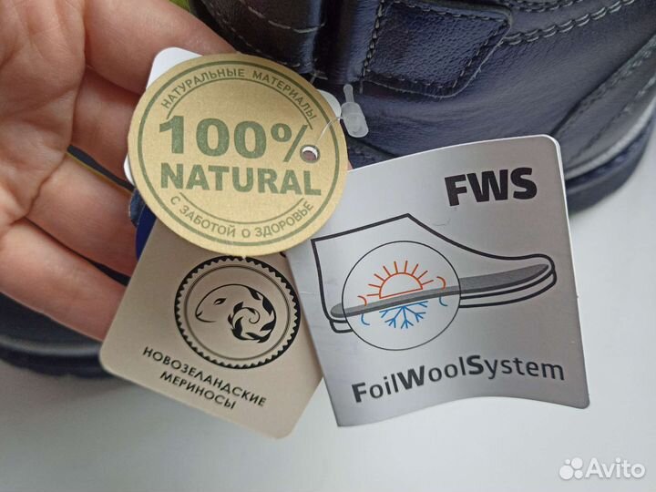 Новые ботинки 34р-р