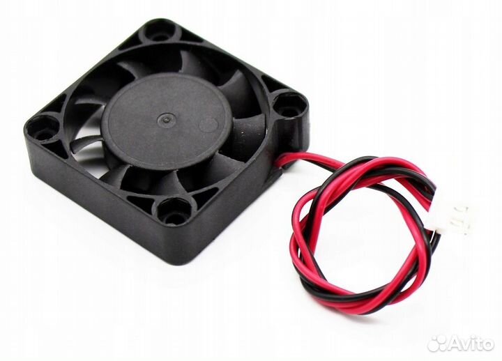 Вентилятор осевой 4010 24V, подшипник скольжения