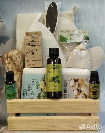 Подарочные наборы для бани