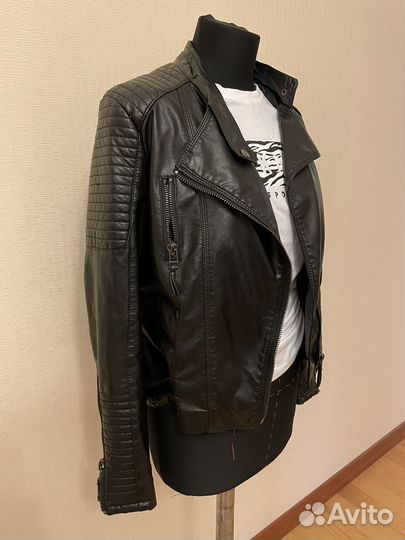 Куртка кожаная Emporio Armani