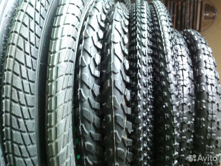 Покрышки для велосипеда новые, забортовка