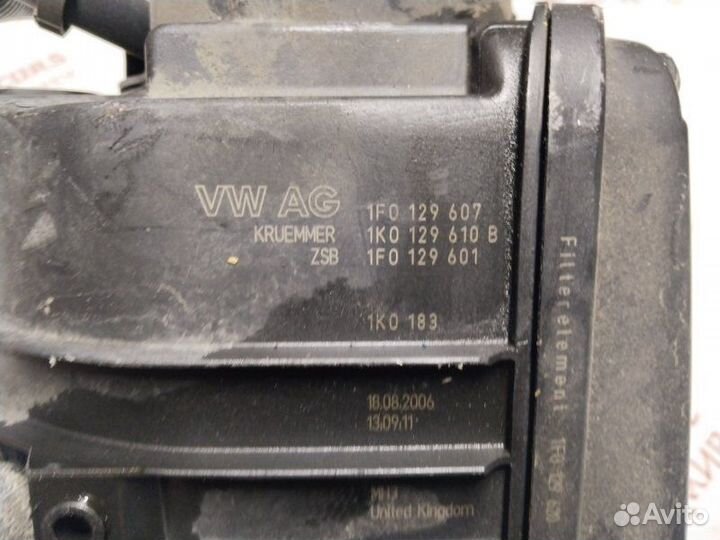 Корпус воздушного фильтра Audi A3 8P BSE 1.6 2008