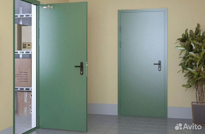 Алюминиевые двери