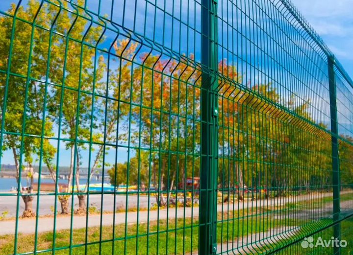 Забор металлический,ворота, калитки под ключ