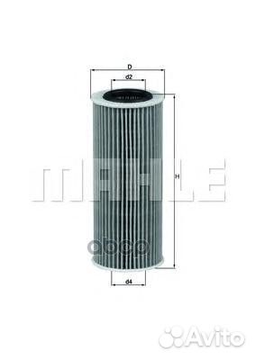 Фильтр масляный OX 368 D1 Mahle/Knecht