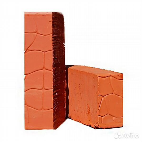 Кирпич Красный полнотелый М125 желтый шоколад