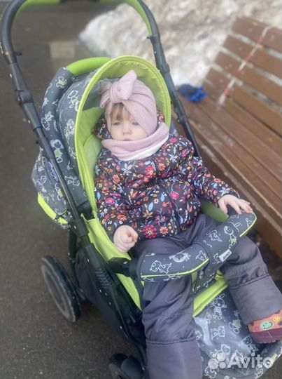 Коляска 2 в1 в отличном состоянии