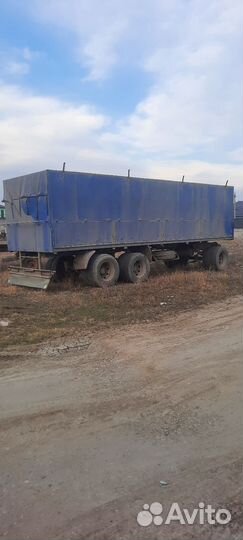 Полуприцеп бортовой СЗАП 9340, 2002