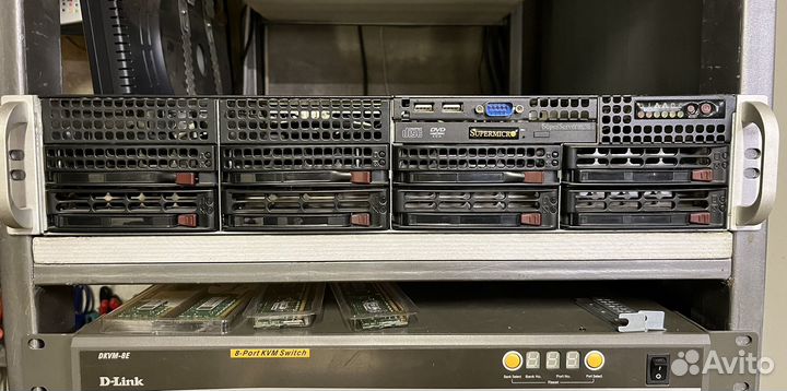 Серверный корпус 2U Supermicro CSE-825TQ-561LPB
