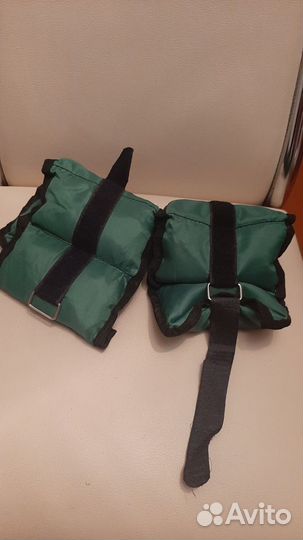 Утяжелители для плавания (1 кг х 2 шт.)